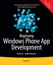 Tapa de Beginning Windows Phone App Development