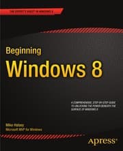 Tapa de Beginning Windows 8