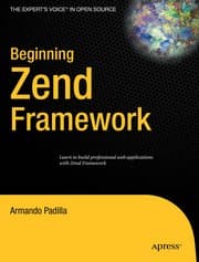 Tapa de Beginning Zend Framework
