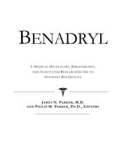 Tapa de Benadryl