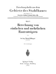 Tapa de Berechnung von einfachen und mehrfachen Rautenträgern