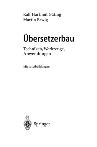 Tapa de Übersetzerbau