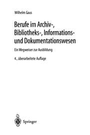 Tapa de Berufe im Archiv-, Bibliotheks-, Informations- und Dokumentationswesen