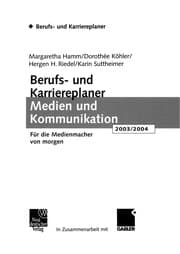 Tapa de Berufs- und Karriereplaner Medien und Kommunikation 2003/2004