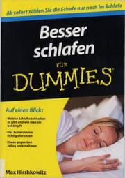 Tapa de Besser schlafen für Dummies