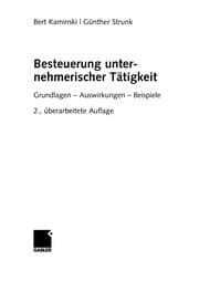 Tapa de Besteuerung unternehmerischer Tt̃igkeit