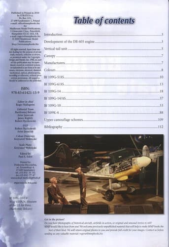 Tapa de Bf 109 Late Versions