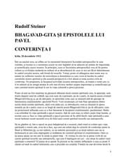 Tapa de Bhagavad-Gita şi epistolele lui Pavel