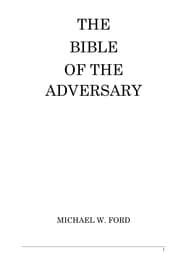 Tapa de The bible of the Adversary