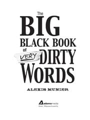 Tapa de The big black book of very dirty words