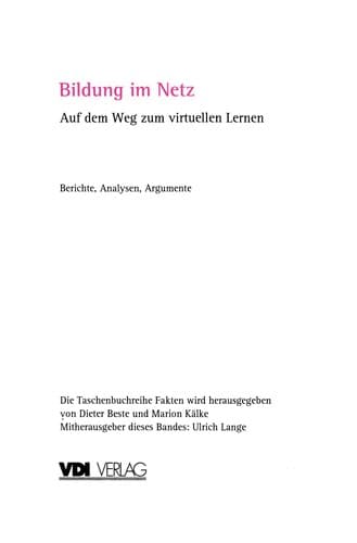 Tapa de Bildung im Netz