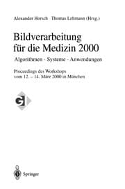 Tapa de Bildverarbeitung für die Medizin 2000
