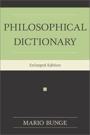 Tapa de Philosophical dictionary