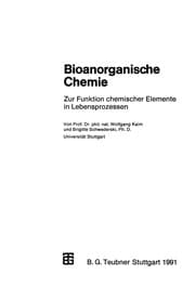 Tapa de Bioanorganishe Chemie