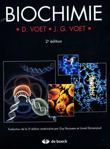 Tapa de Biochimie