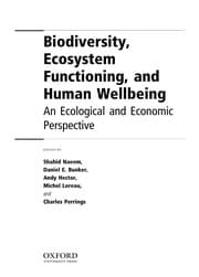 Tapa de Biodiversity, ecosystem functioning, and human wellbeing