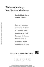 Tapa de Bioelectrochemistry Ions Surfaces Membranes