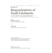 Tapa de Biogeochemistry of small catchments