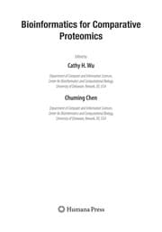 Tapa de Bioinformatics for comparative proteomics