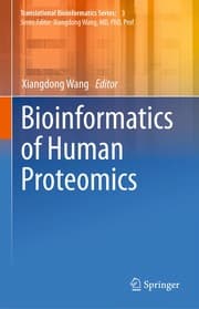 Tapa de Bioinformatics of Human Proteomics