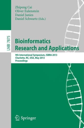 Tapa de Bioinformatics Research and Applications