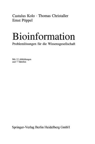 Tapa de Bioinformation
