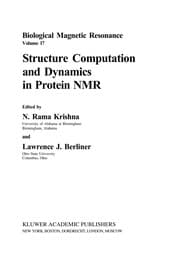 Tapa de Structure computation and dynamics in protein NMR