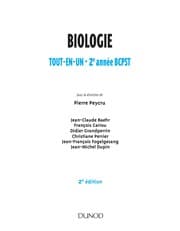 Tapa de Biologie tout-en-un BCPST 2e année