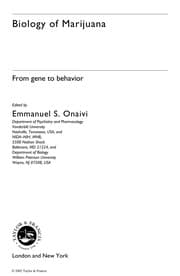 Tapa de Biology of marijuana