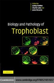 Tapa de Biology and pathology of trophoblast