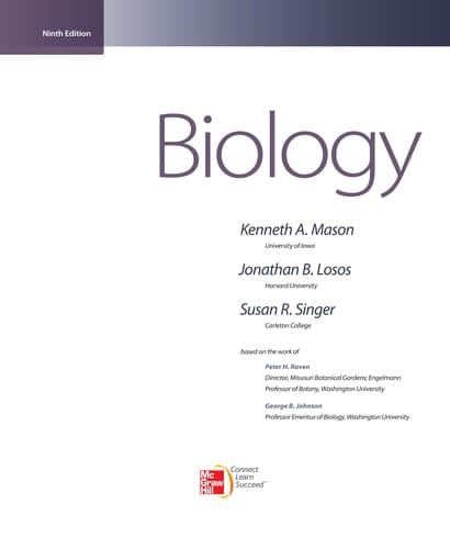 Tapa de Biology