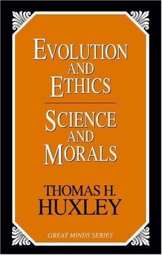 Tapa de Evolution and ethics