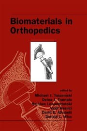 Tapa de Biomaterials in orthopedics
