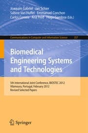 Tapa de Biomedical Engineering Systems and Technologies
