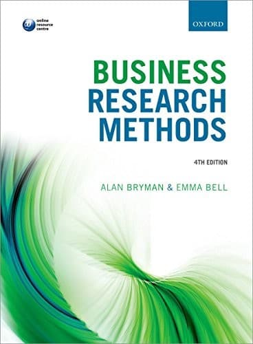 Tapa de Business Research Methods