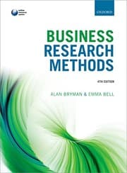 Tapa de Business Research Methods