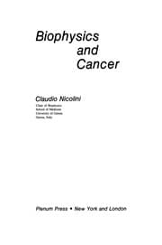 Tapa de Biophysics and Cancer