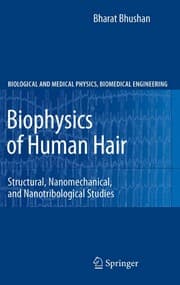 Tapa de Biophysics of human hair