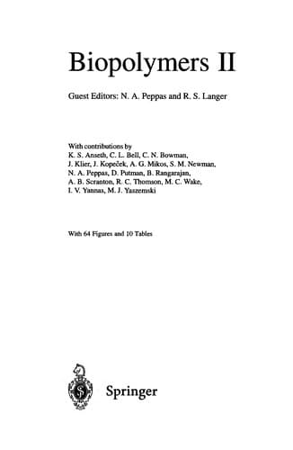 Tapa de Biopolymers II