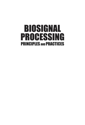 Tapa de Biosignal processing