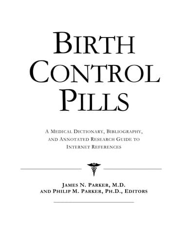 Tapa de Birth control pills