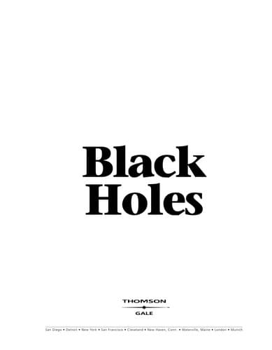 Tapa de Black holes