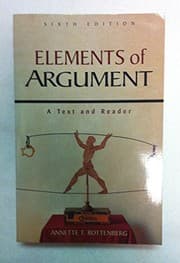 Tapa de Elements of Argument: A Text and Reader