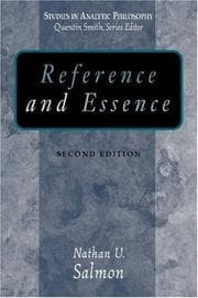 Tapa de Reference and essence