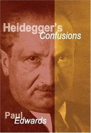 Tapa de Heidegger's confusions