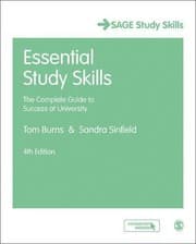 Tapa de Essential Study Skills: The Complete Guide to Success at University (Student Success)