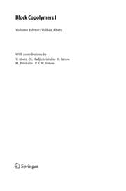 Tapa de Block copolymers