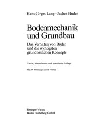 Tapa de Bodenmechanik und Grundbau
