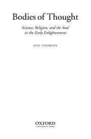 Tapa de Bodies of thought