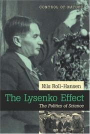 Tapa de The Lysenko Effect